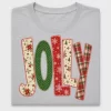 Jolly Patchwork Letters DTF Transfer