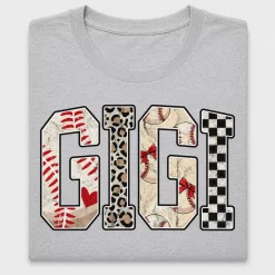 Baseball Gigi DTF Transfer