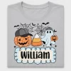 Halloween Ghost Pumpkin Personalized DTF Transfer