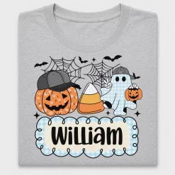 Halloween Ghost Pumpkin Personalized DTF Transfer