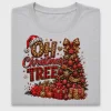 Oh Christmas Tree Leopard DTF Transfer