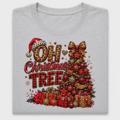 Oh Christmas Tree Leopard DTF Transfer