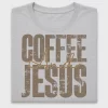 Retro Coffee And Jesus DTF Transfer