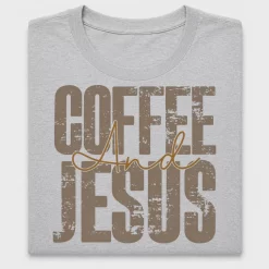 Retro Coffee And Jesus DTF Transfer