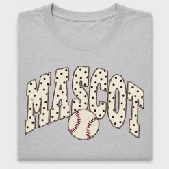 Baseball Mascot DTF Transfer Design