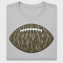 Camo Football DTF Transfer