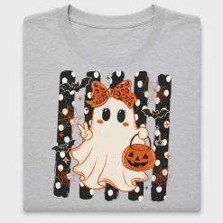 Preppy Halloween Ghost DTF Transfer