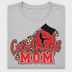 Color Guard Mom Leopard DTF Transfer