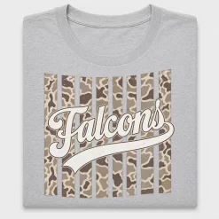 Retro Falcons Mascot DTF Transfer
