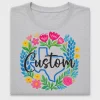 Custom Texas Floral DTF Transfer