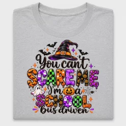 School Bus Driver Halloween DTF Transfer