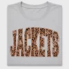 Leopard Floral Jacket DTF Transfer