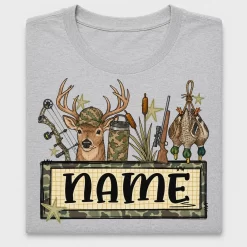 Hunting Name Plate DTF Transfer