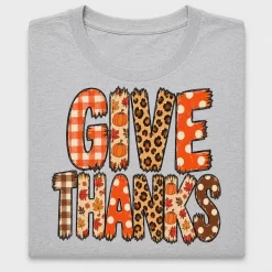 Retro Give Thanks DTF Transfer