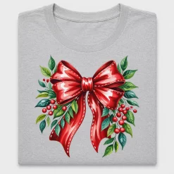 Vintage Christmas Bow DTF Transfer
