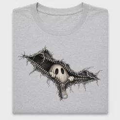 Halloween Ghost Zipper DTF Transfer