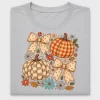 Watercolor Pumpkin Bow DTF Transfer