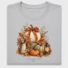 Farmhouse Pumpkin Ribbon Fall DTF Transfer