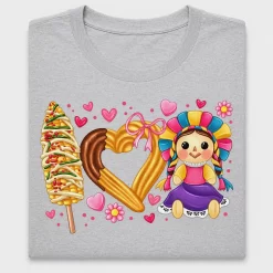 Pan Dulce Valentine Heart DTF Transfer