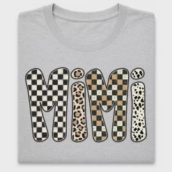 Retro Mimi Checkered DTF Transfer