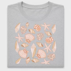 Watercolor Seashells DTF Transfer