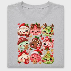 Cute Christmas Dumpling DTF Transfer