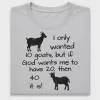 Funny Goat Farmer DTF Transfer