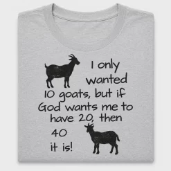 Funny Goat Farmer DTF Transfer