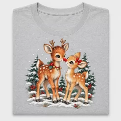 Vintage Christmas Reindeer DTF Transfer