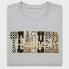 Retro Teacher Leopard DTF Transfer