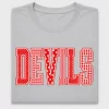 Retro Devils Varsity DTF Transfer