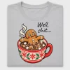 Funny Gingerbread Man DTF Transfer