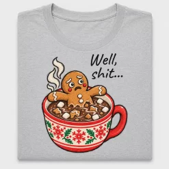 Funny Gingerbread Man DTF Transfer