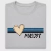 Retro Heart Mascot DTF Transfer