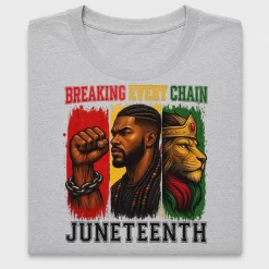 Breaking Every Chain Juneteenth DTF Transfer