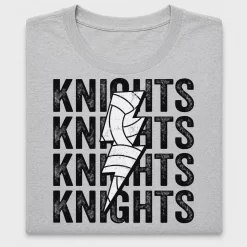 Knights Volleyball Distressed DTF Transfer