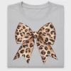 Leopard Print Coquette Bow DTF Transfer
