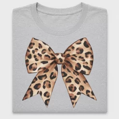 Leopard Print Coquette Bow DTF Transfer
