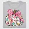 Glitter Pumpkin Stars DTF Transfer