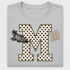 Polka Dot Varsity Letter DTF Transfer