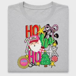Ho Ho Ho Christmas Santa DTF Transfer