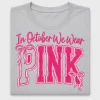 In October We Wear Pink DTF Transfer