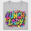 Lunch Lady Graffiti DTF Transfer