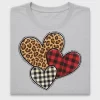 Mixed Pattern Hearts DTF Transfer