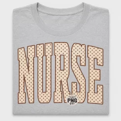 Nurse Polka Dot DTF Heat Transfer
