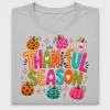 Colorful Thank You Season DTF Transfer