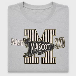 Personalized Mascot Varsity DTF Transfer