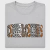 Cougars Leopard Checkered DTF Transfer