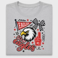 Retro Eagles School Spirit DTF Transfer