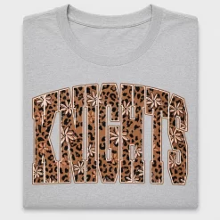 Leopard Floral Knights DTF Transfer
